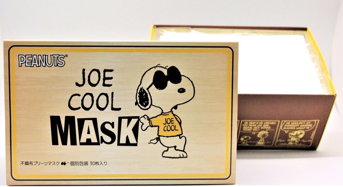 スヌーピー(JOE COOL)デザインBOXマスク