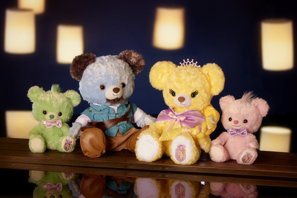 ディズニーストア『Disney Princess BEAR by UniBEARsity』塔の上のラプンツェルシリーズ