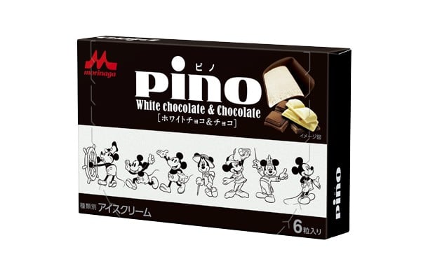 ピノ ホワイトチョコ＆チョコ「ディズニーデザインパッケージ」アイキャッチ