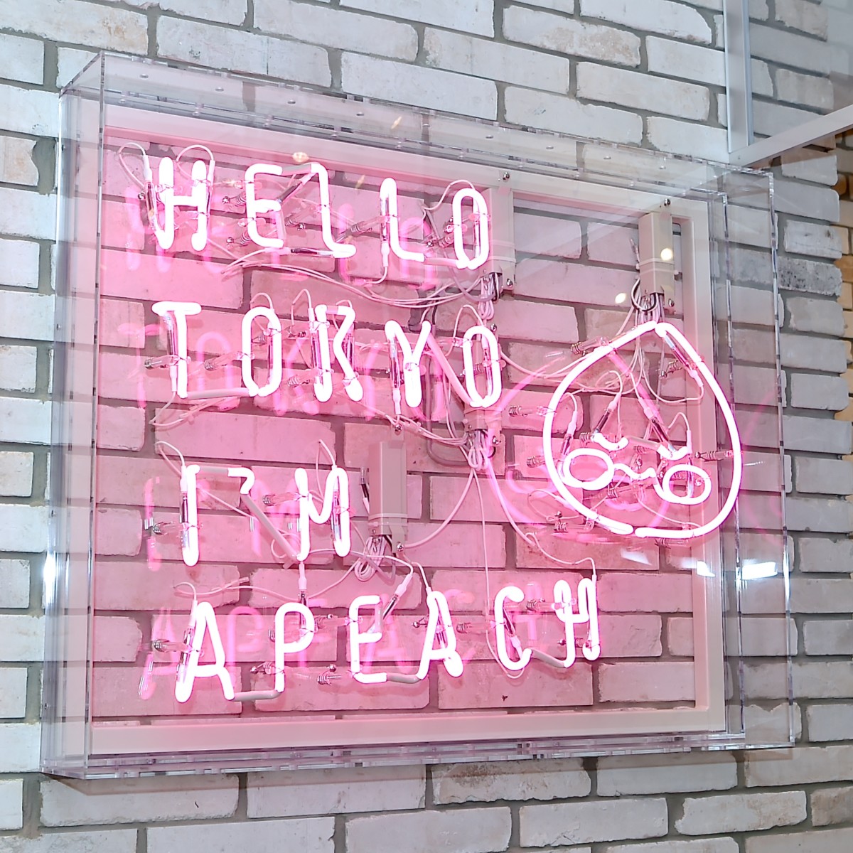 かわいいピンクの アピーチ グッズやメニューがいっぱい 表参道 Apeach Omotesando Studio Kakao Friends Dtimes