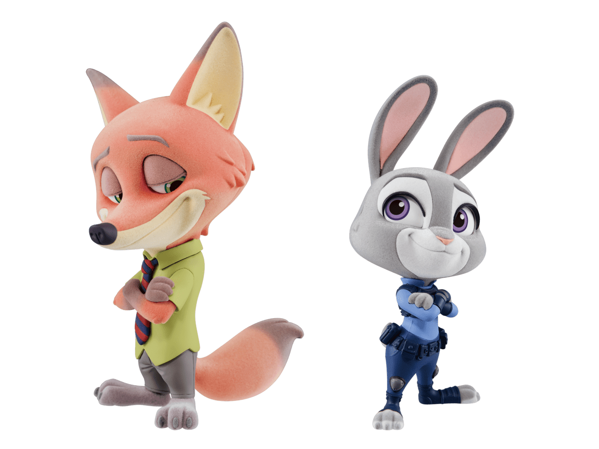 ディズニーキャラクターズ Fluffy Puffy〜ニック&ジュディ〜