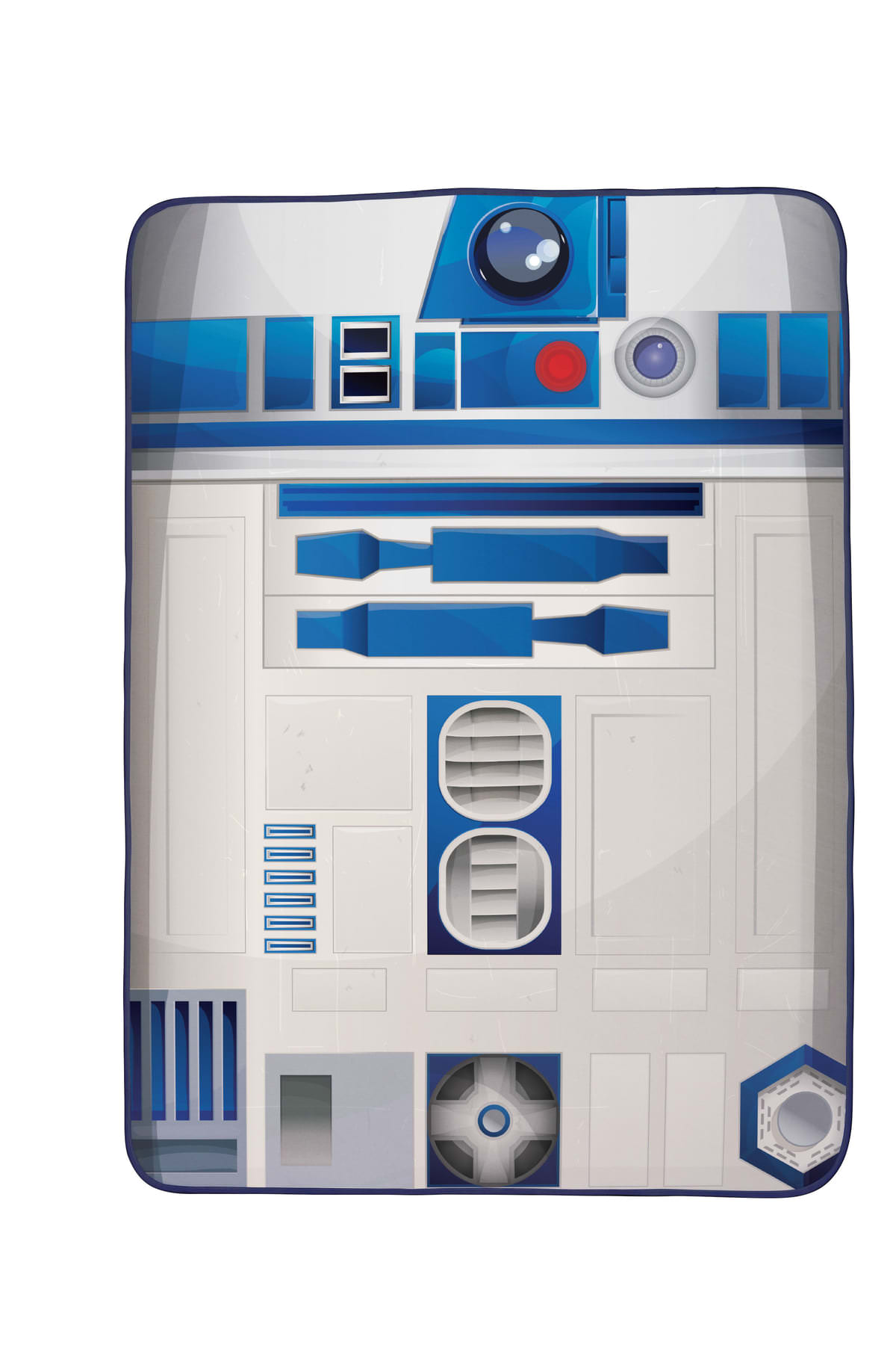 スター・ウォーズ　R2-D2　プレミアムブランケット