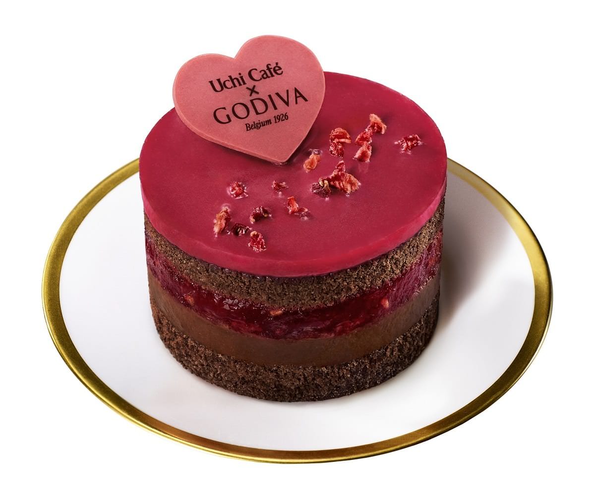 Uchi Café × GODIVA　ショコラケーキ ラズベリー2
