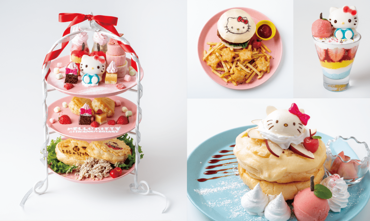 新宿ルミネエスト「EGG&SPUMA×HELLO KITTY 45TH ANNIVERSARY CAFÉ」2