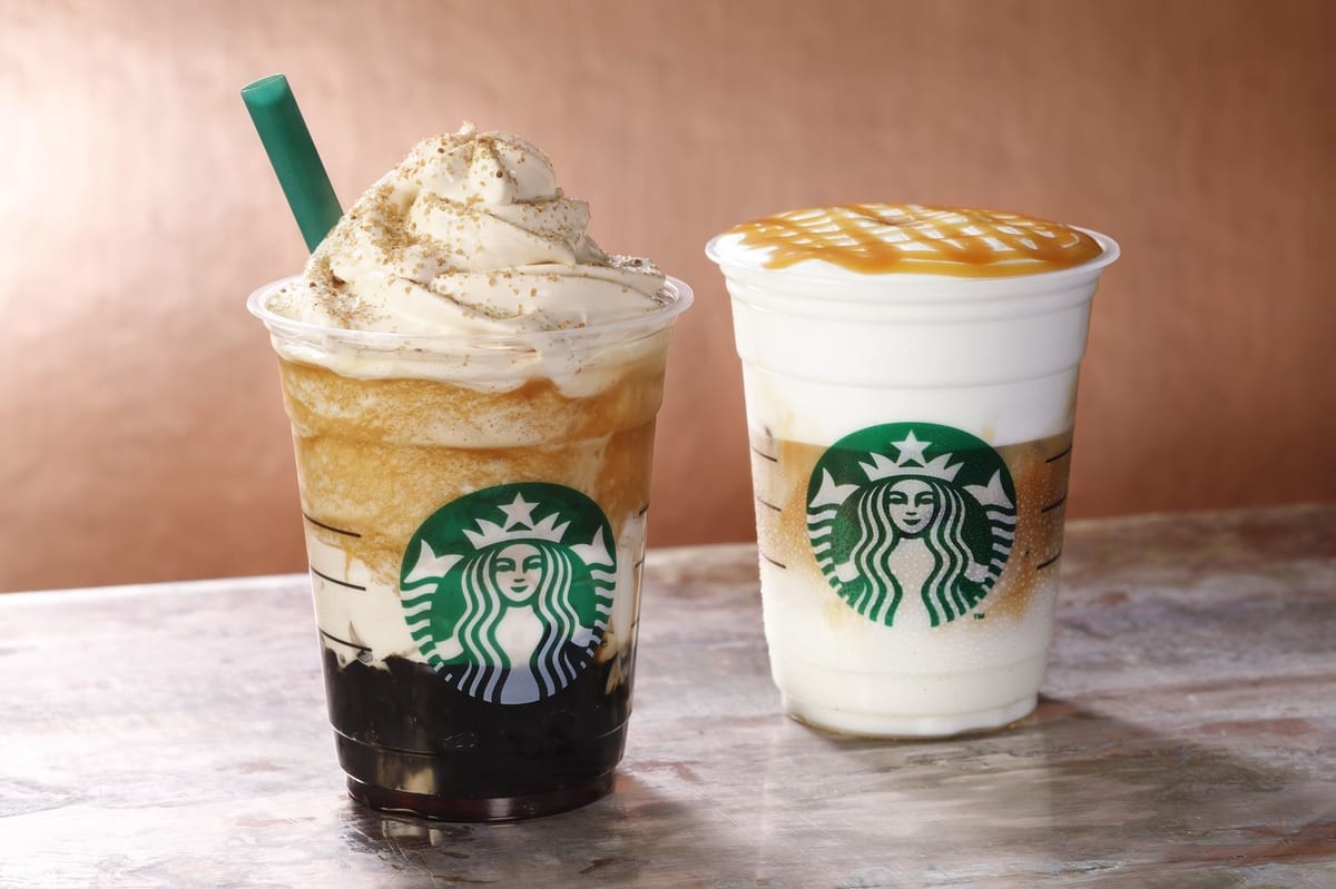 『クラフテッド コーヒー ジェリー フラペチーノ® 』、 『ムース フォーム キャラメル マキアート』