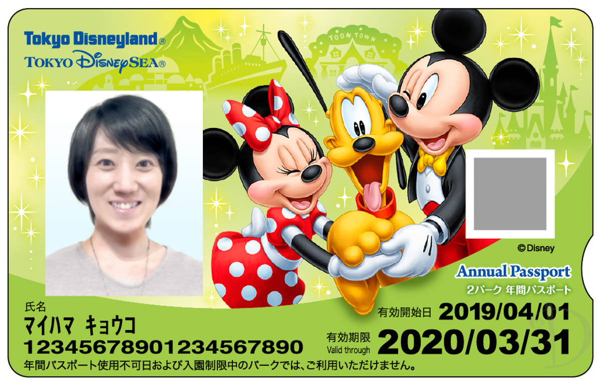 チケット東京ディズニーリゾート2パーク年間パスポート引換券 - 遊園地 ...