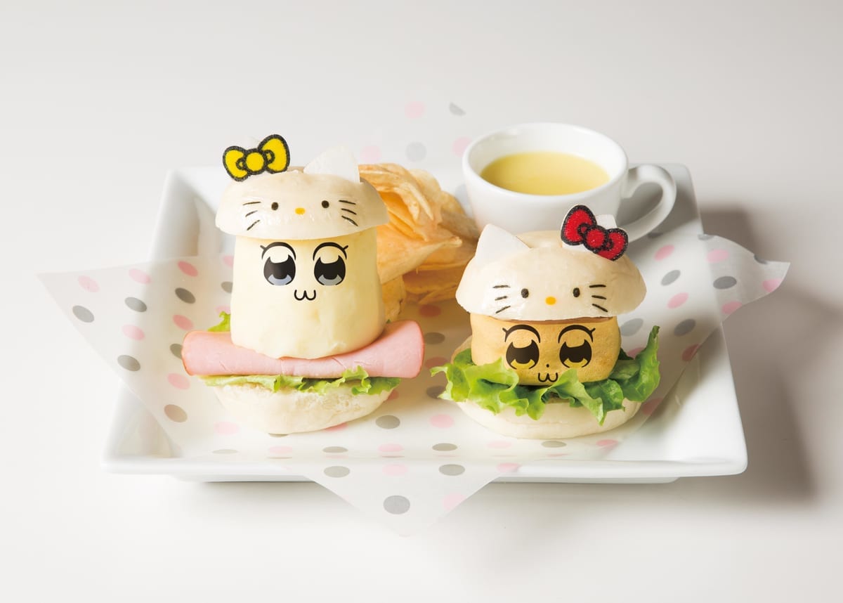 ポプ子とピピ美のキティコスバーガーセット　