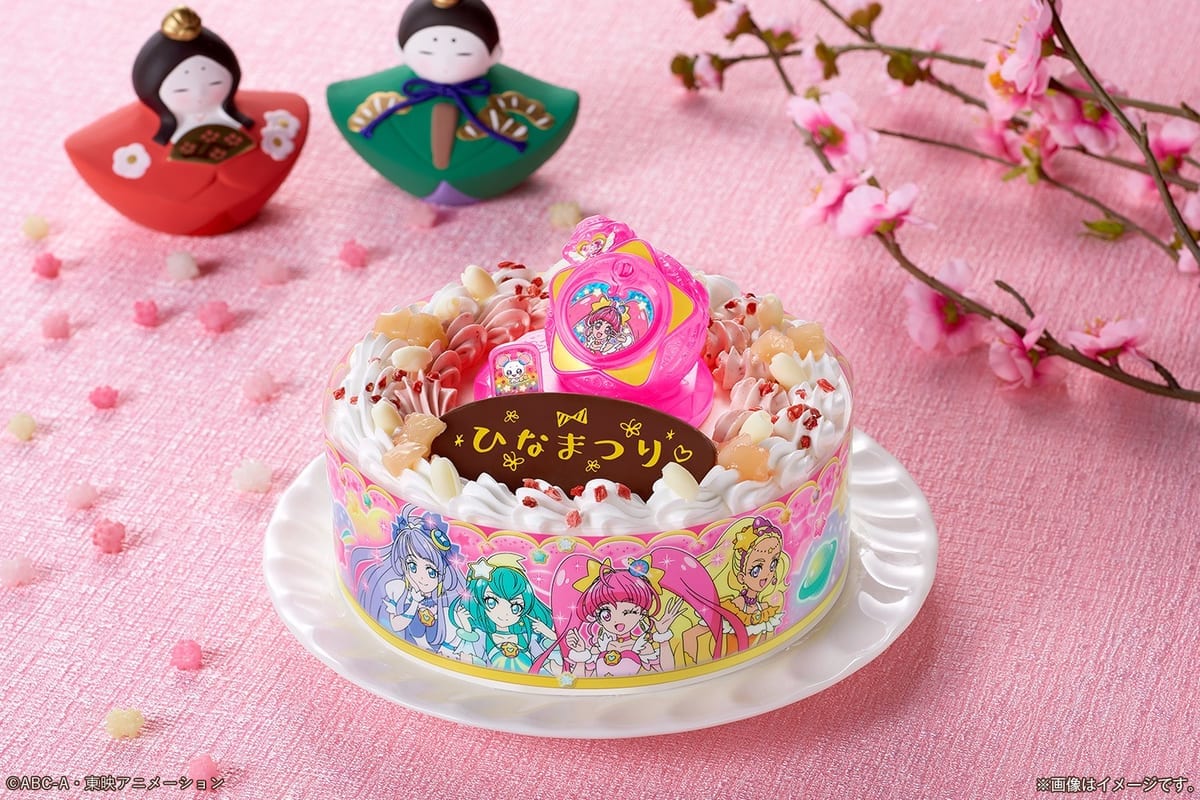 キャラデコお祝いケーキ　スター☆トゥインクルプリキュア