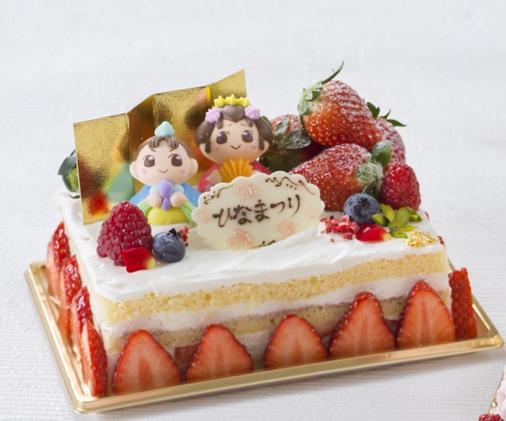 【ショップ】ひなまつりショートケーキ