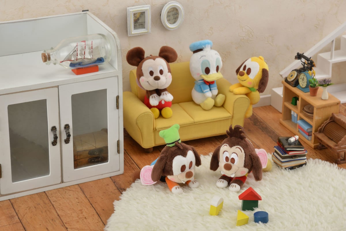 MICKEY&FRIENDS　& you　キーチェーンマスコット_01