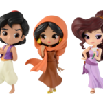 Disney Characters Q posket petit -Aladdin・Jasmine・Megara