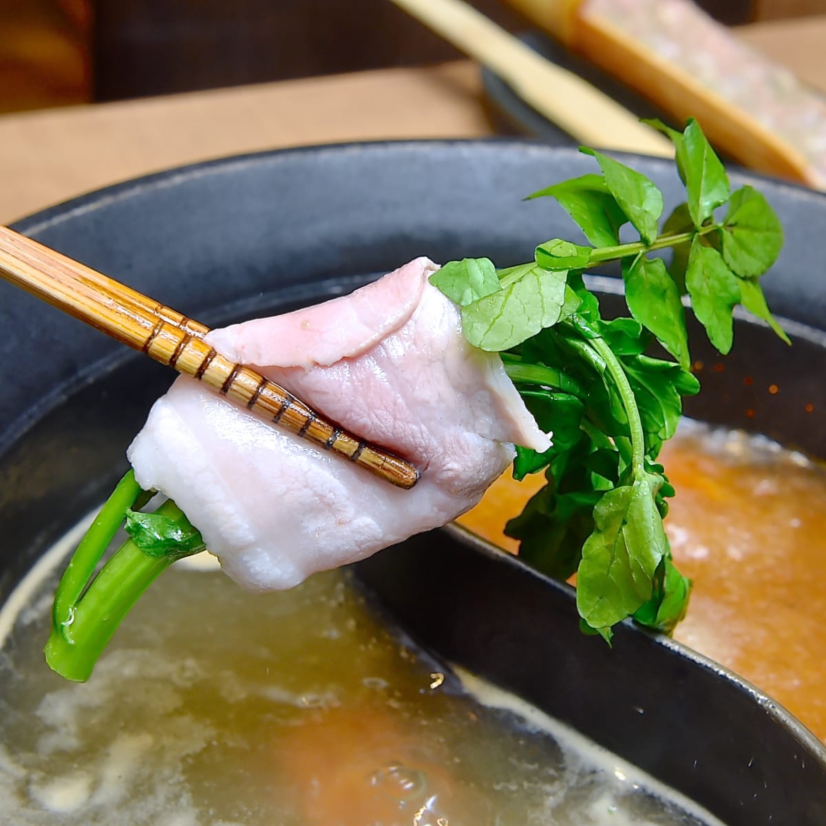 しゃぶしゃぶ温野菜「旬のクレソンを味わう紀州梅しゃぶ食べ放題」13