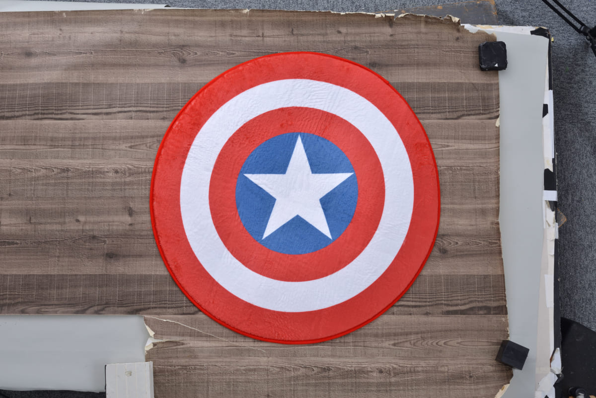 Marvel キャプテン アメリカ プレミアムシールドマット Dtimes