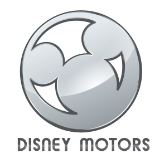 D-MOTORS SQUARE inスカイガーデン　ディズニーモータース　ロゴ
