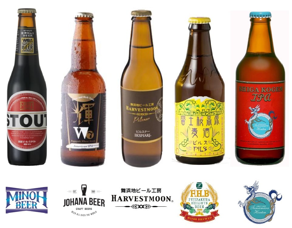イクスピアリ・クラフトビア・コレクション 2019　ビール一例
