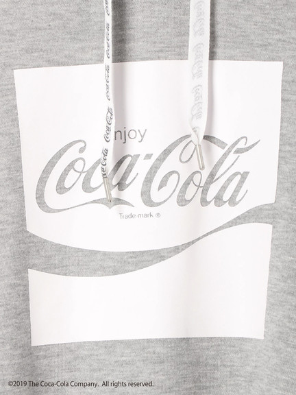 Coca-Cola/earthロゴパーカー６