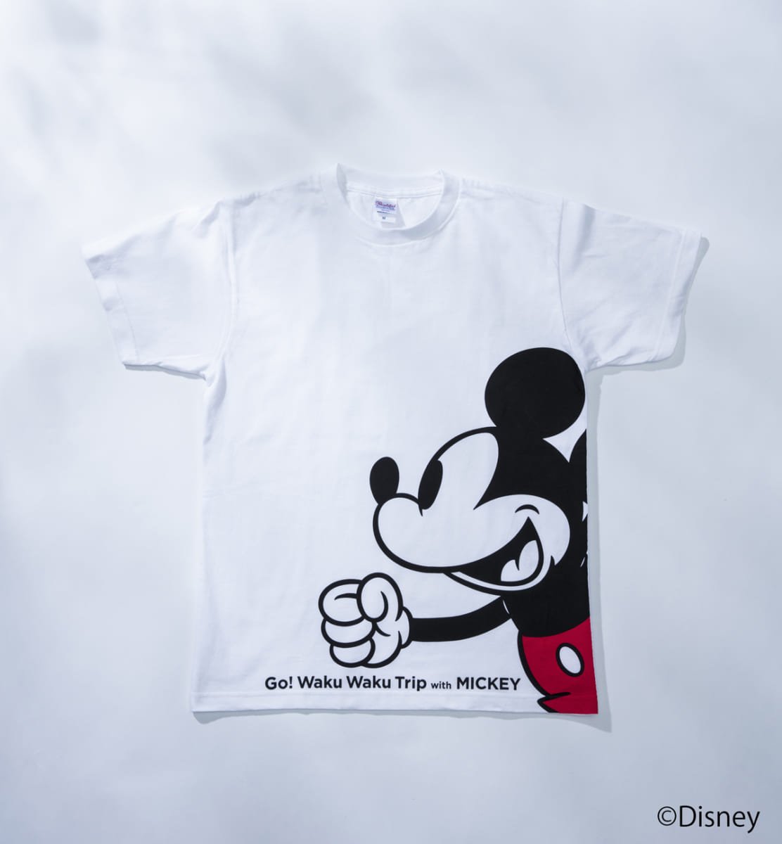 「Go! Waku Waku Trip with MICKEY」プロジェクト　Tシャツ