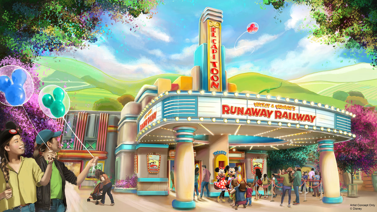 Mickey & MinnieÕs Runaway Railway 外観