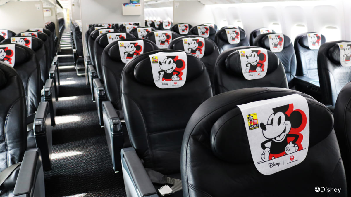 ミッキーの飛行機で特別な空の旅を Jal Dream Express 90 日帰りチャーターフライトツアー Dtimes
