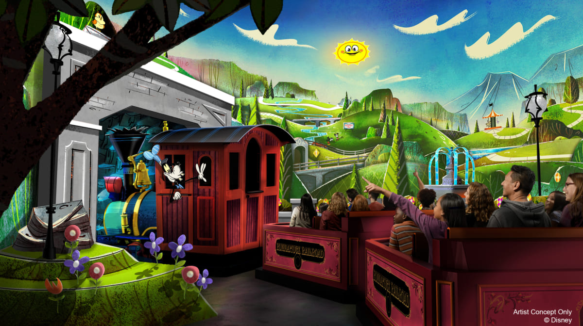 Mickey & MinnieÕs Runaway Railway Coming to Disneyland Park in 2022