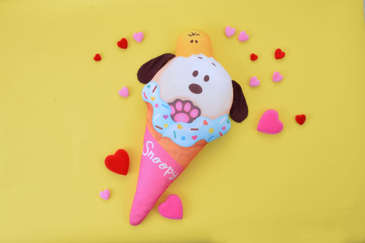 Snoopy メガジャンボアイスクリームクッション Dtimes