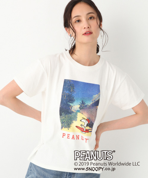 アストロノーツのレディース キッズ メンズtシャツ Global Work Peanuts アパレルグッズ Dtimes