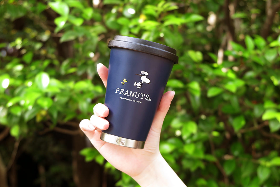 PEANUTS Cafe オンラインショップ「PEANUTS Cafe×thermo mug」コラボタンブラー