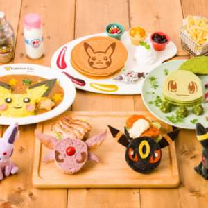 昼 夜限定のエーフィとブラッキーメニューも ポケモンカフェ ポケットモンスター 金 銀 メニュー Dtimes