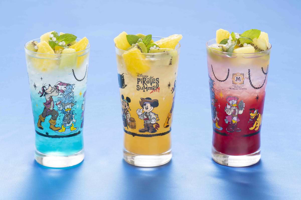 海賊に扮したミッキーたちのコレクタブルグラスも登場 東京ディズニーシー ホテルミラコスタ ディズニー パイレーツ サマー19 スペシャルメニュー Dtimes