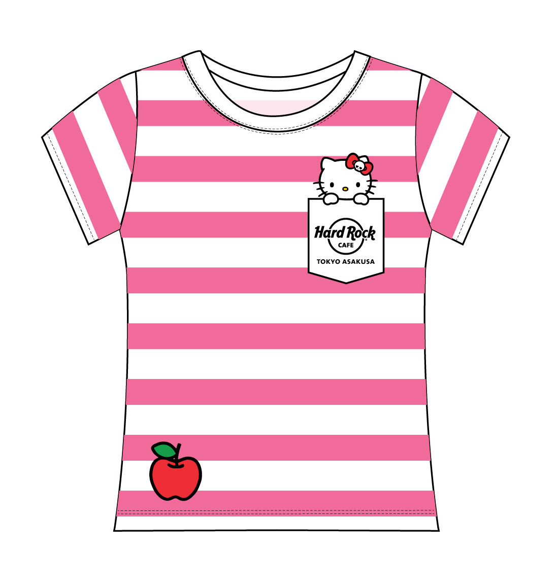 Kids Hello Kitty Striped Tee