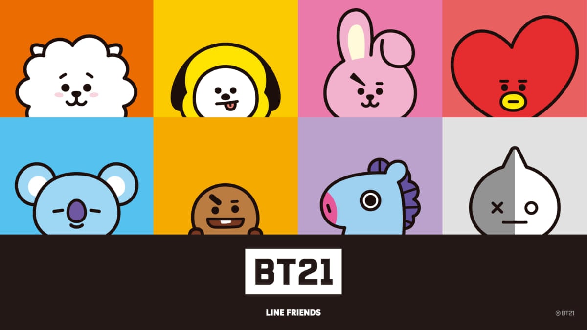 「BT21」ジュエリー