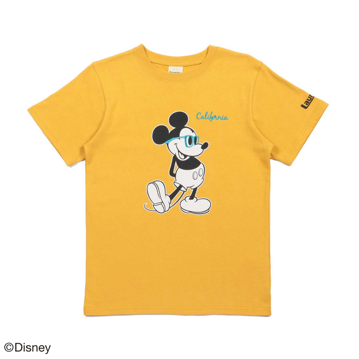 【MICKEY MOUSE／Glasses】Tシャツ