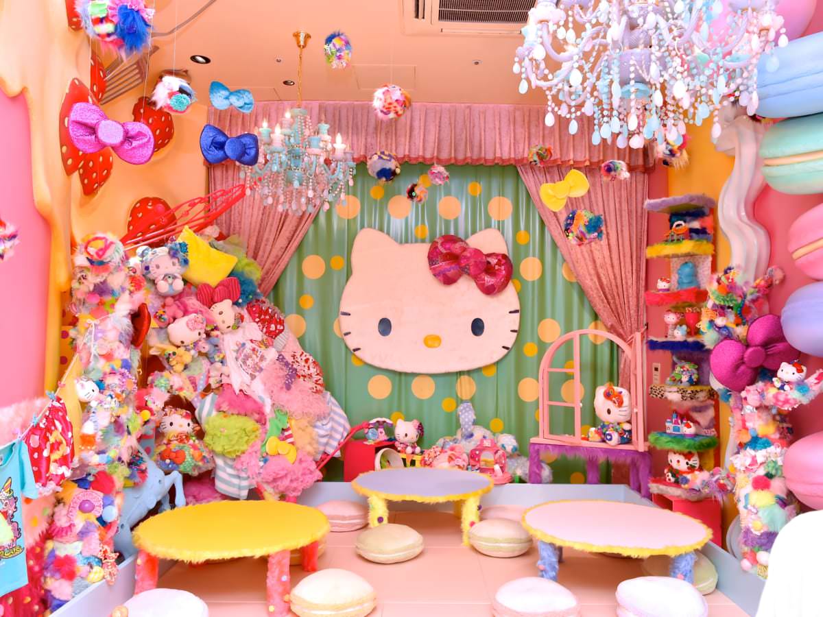 完全予約制の特別ルーム「Mel-Tea Hello Kitty Room」2