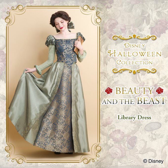 美女と野獣 ベルのグリーン ドレス シークレットハニー Disney Halloween Collection Dtimes