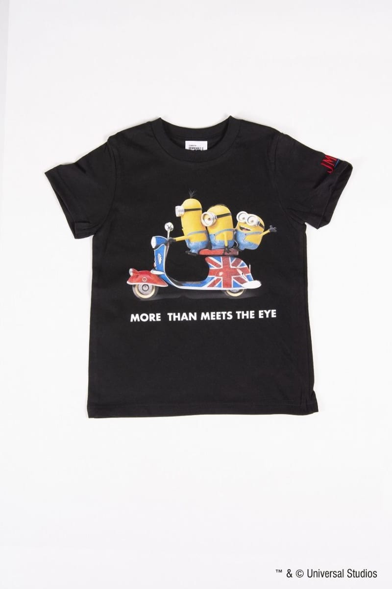 MORE THAN MEETS THE EYE KIDS Tee　BLK