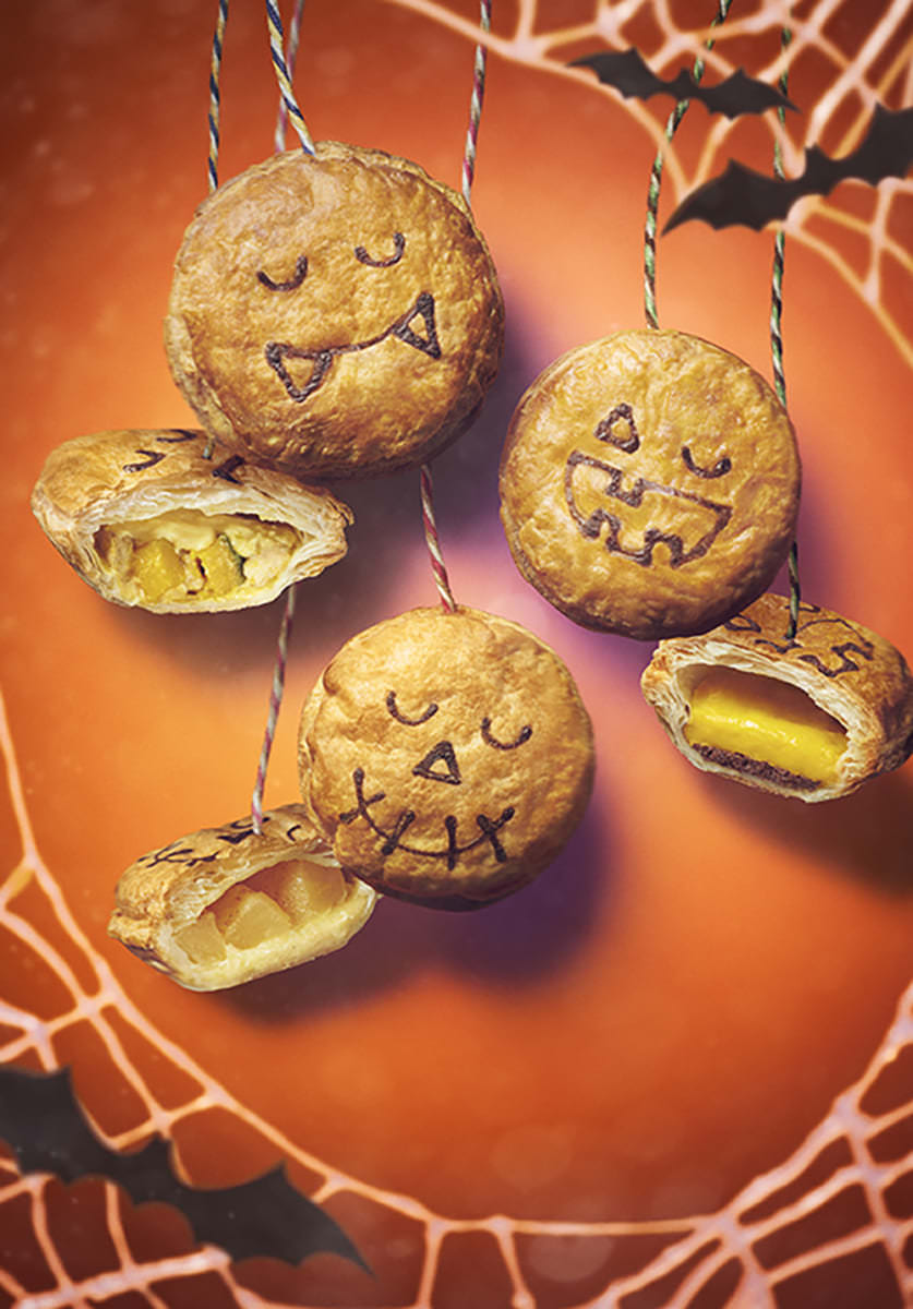 パイフェイス「Happy Halloween Pie face」