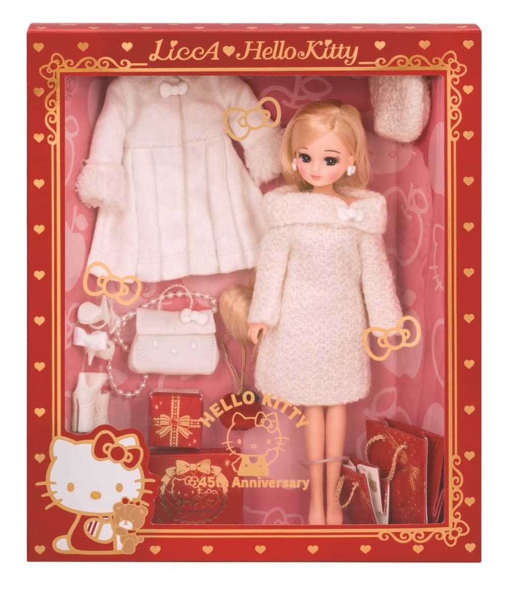 大人可愛いスペシャルドール Licca Stylish Doll Collections ハローキティ 45th アニバーサリー スタイル Dtimes