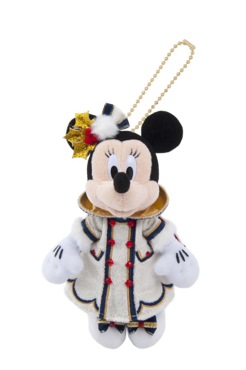 東京ディズニーシー“ディズニー・クリスマス2019”ぬいぐるみバッジ　ミニーマウス