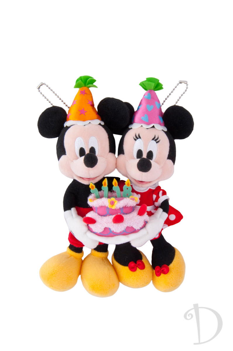 ケーキを持ってお祝い！東京ディズニーリゾート ミッキー＆ミニー