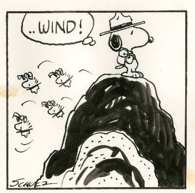 「ピーナッツ」原画（部分）1978年8月16日