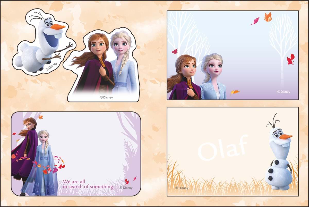 CGとイラストのデザインが登場！サンスター文具 ディズニー『アナと雪の女王2』グッズ - Dtimes
