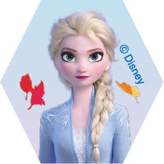 アナと雪の女王2　グッズ　ピースシール　3D　3