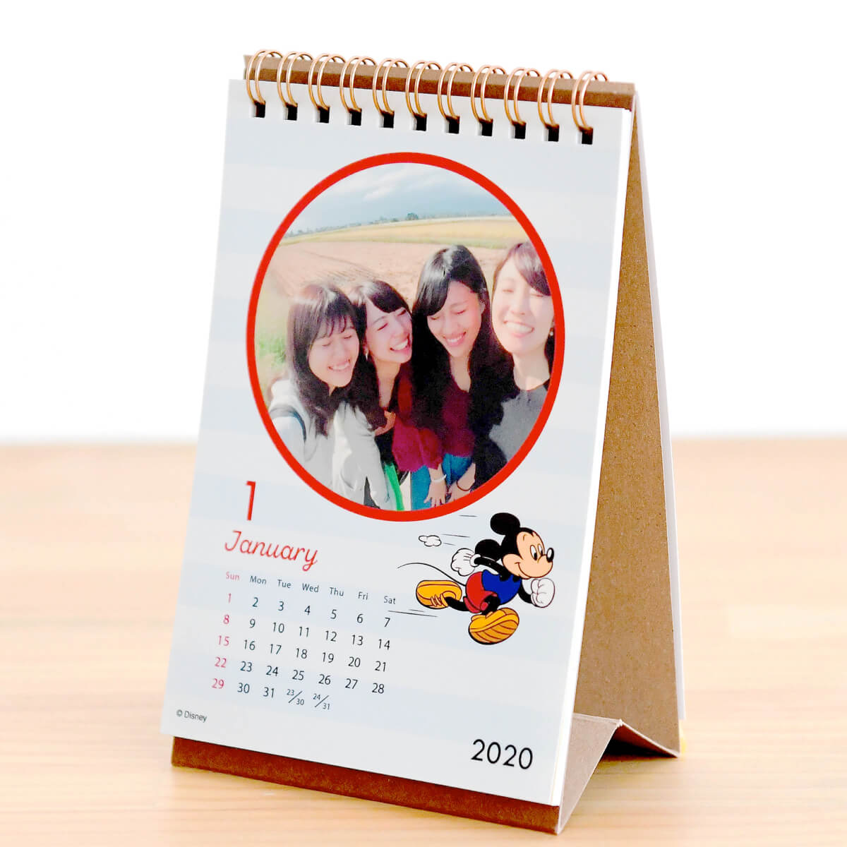 タテ型カレンダー　ミッキーマウス2