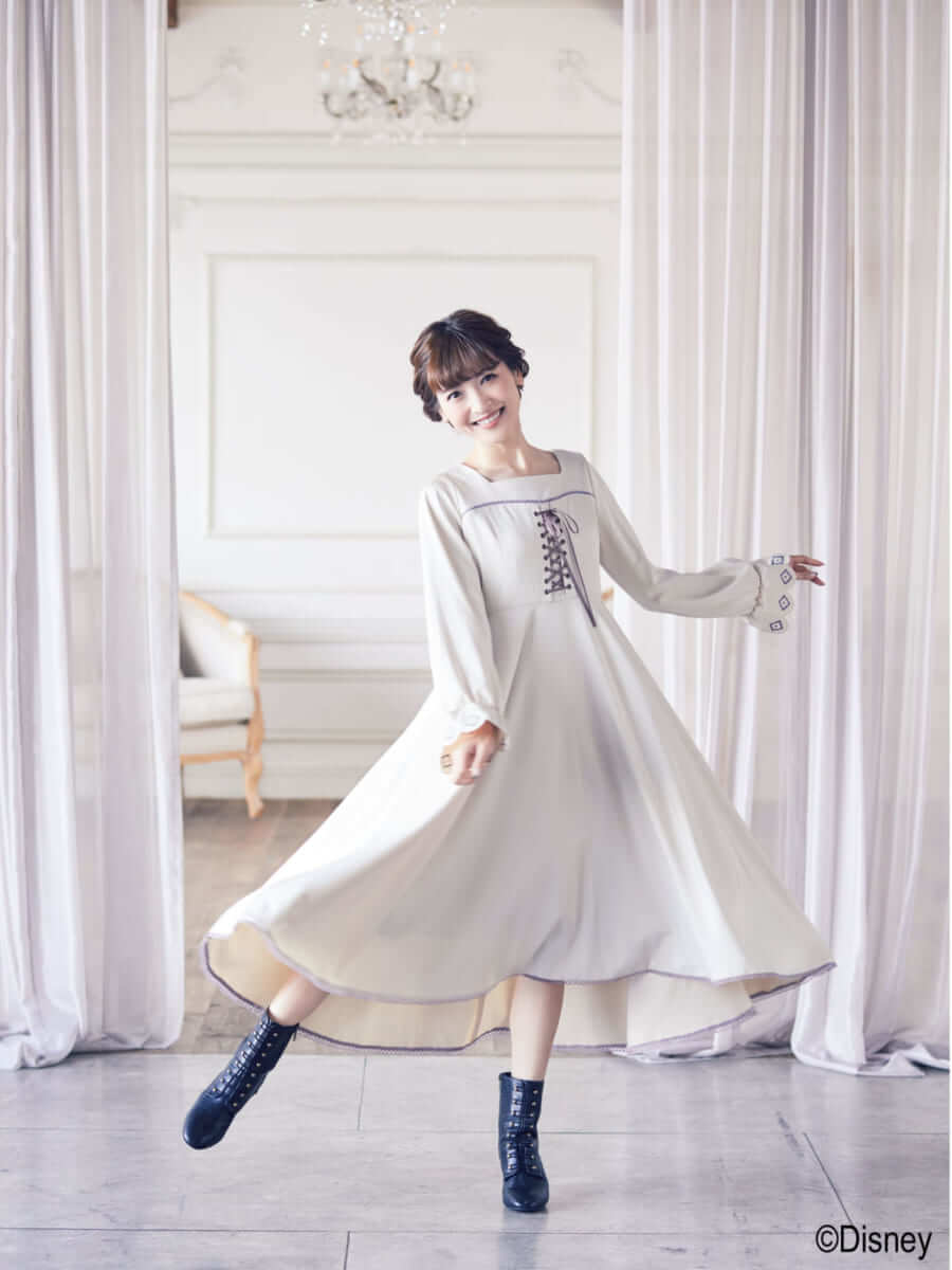 Maison de FLEUR/Maison de FLEUR Petite Robe canone ディズニー『アナと雪の女王2』限定コレクション