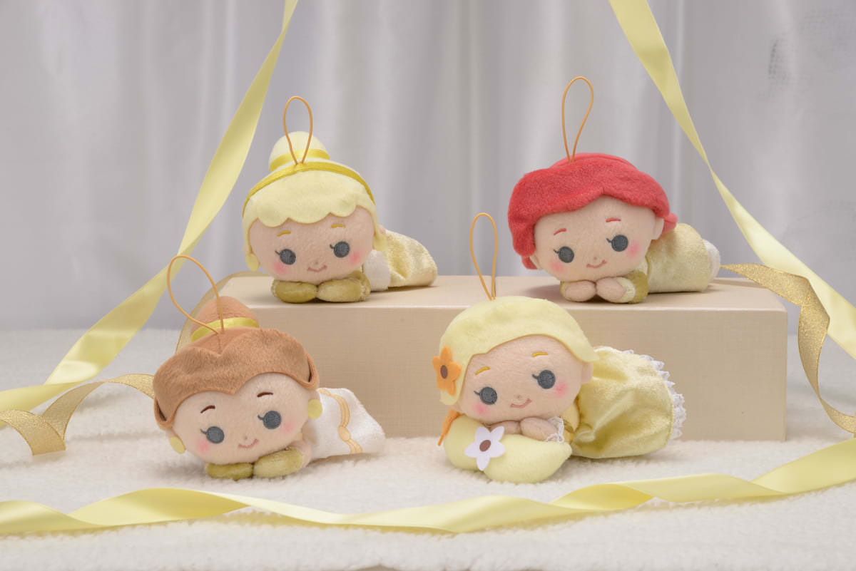 ディズニープリンセス　Dreamy　ホワイトゴールドぬいぐるみ