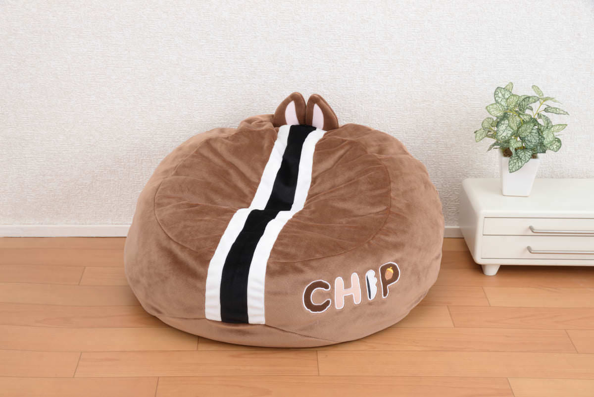 チップ　プレミアムモチーフクッション