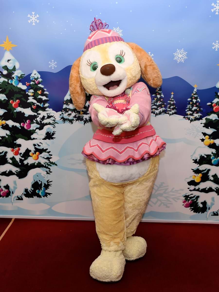 香港ディズニー クッキーちゃん クリスマス衣装 新品未使用 - ぬいぐるみ