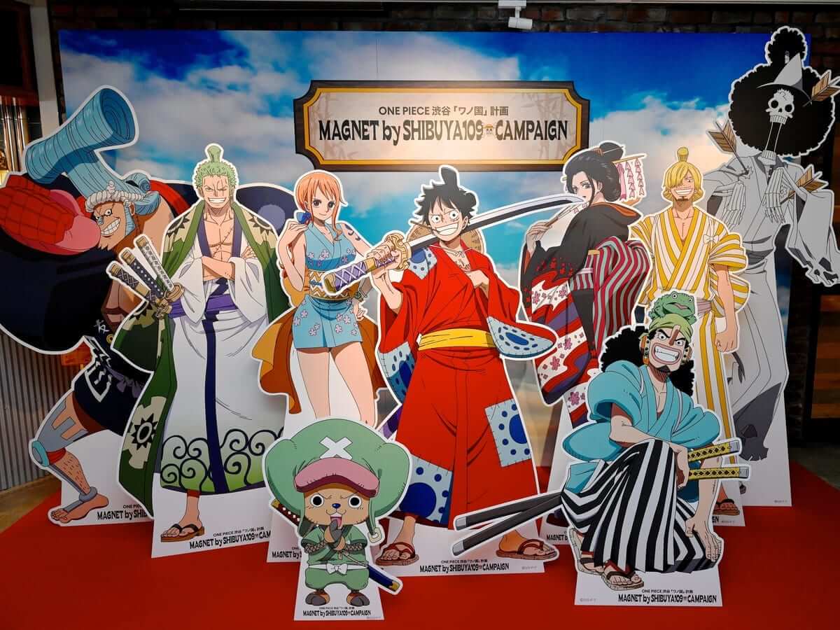 ONE PIECE 渋谷「ワノ国」計画 MAGNET by SHIBUYA フォトスポット