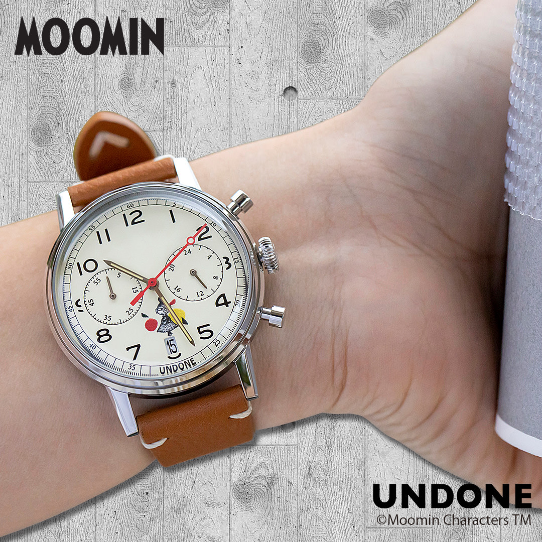 洗練デザインの50本限定リミテッドモデル！UNDONE「ムーミン」腕時計 - Dtimes