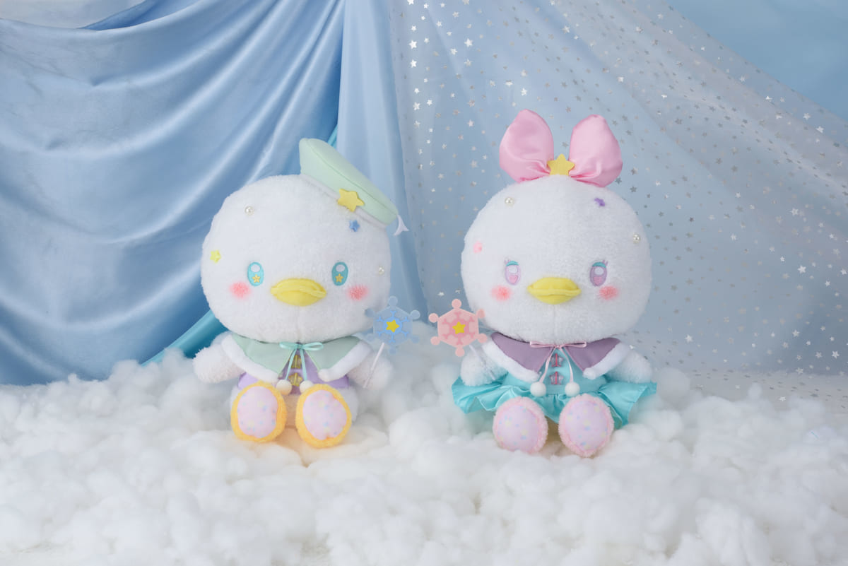 ドナルド＆デイジー　ゆめふわ　スペシャルウィンターぬいぐるみ